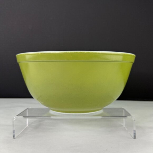 Vintage Pyrex 403 Bowl Avocado Verde Green - Picture 3 of 14